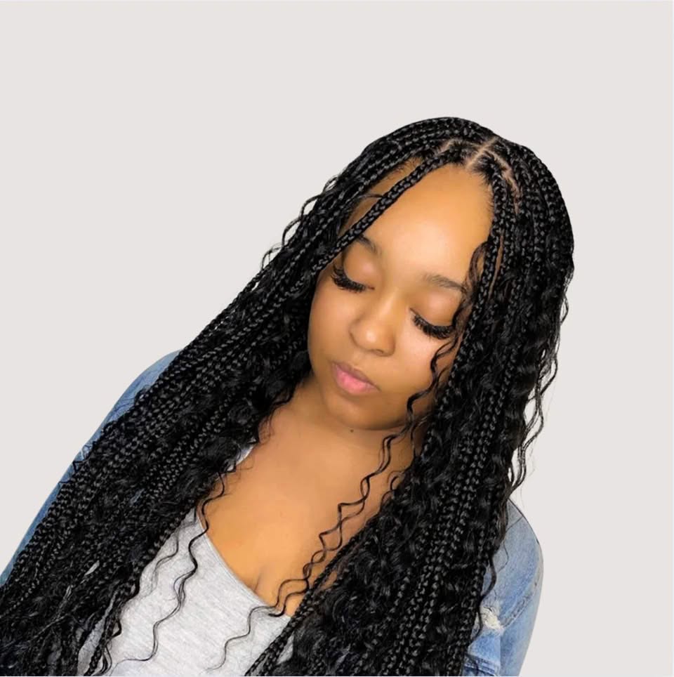 Braided hairstyle by Sita
