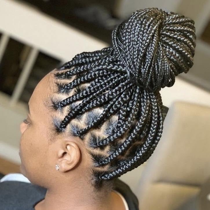 Braided hairstyle by Sita